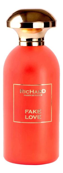 RICHARD FAKE LOVE Вода парфюмерная унисекс 100 мл RICHARD