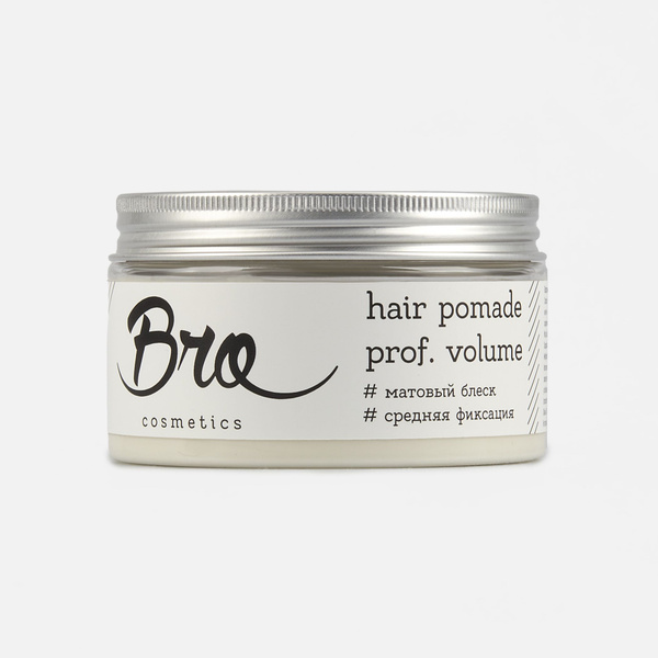 BROCOSMETICS Паста для укладки волос мужская, средняя фиксация 3, с ...