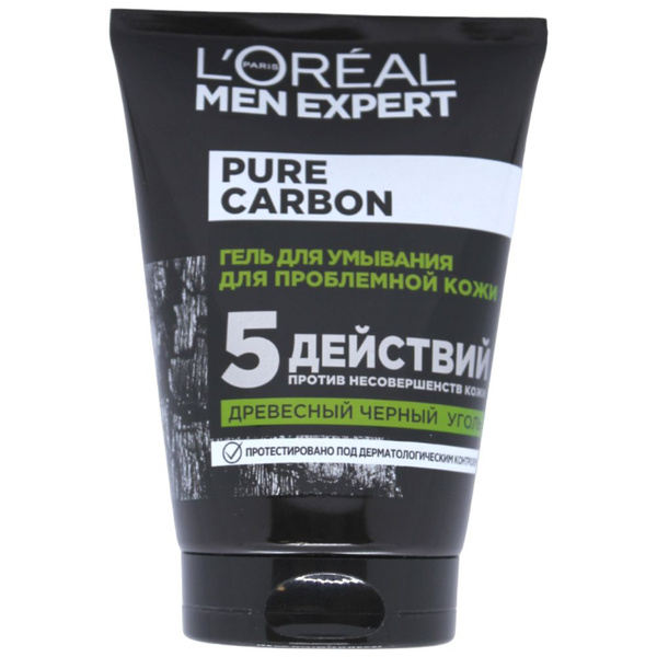 L'OREAL Men Expert Гель для умывания Pure Power Черный Уголь - купить с ...