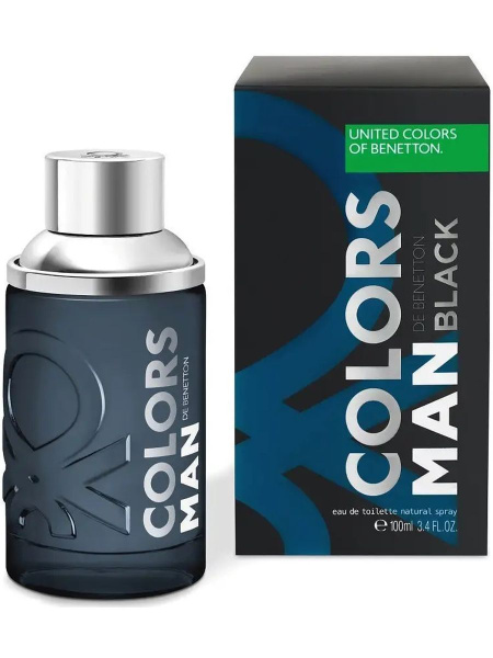 United Colors of Benetton Colors Man Black Туалетная вода 100 мл ...