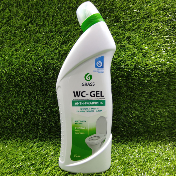 средство для чистки унитаза Грасс WS-GEL анти-ржавчина 750ml - купить с ...