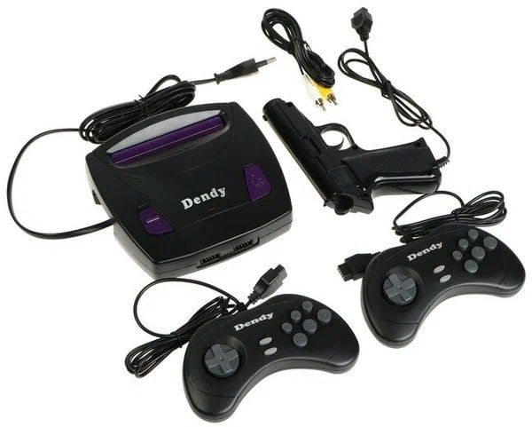 Игровая консоль DENDY SHOOTER 260 игр + световой пистолет - купить с ...