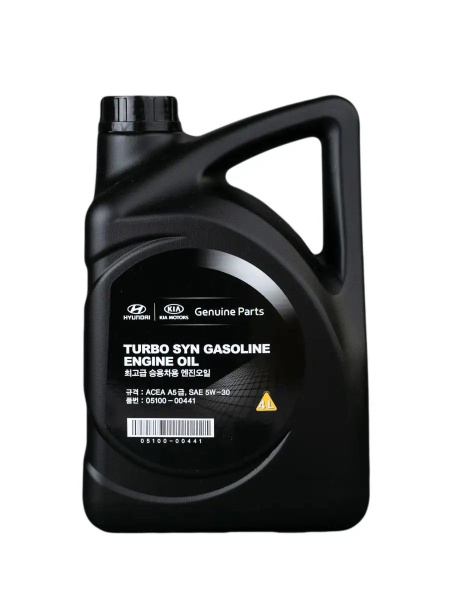 Моторное масло Hyundai/Kia (Mobis) Turbo SYN Gasoline 5W-30 ...