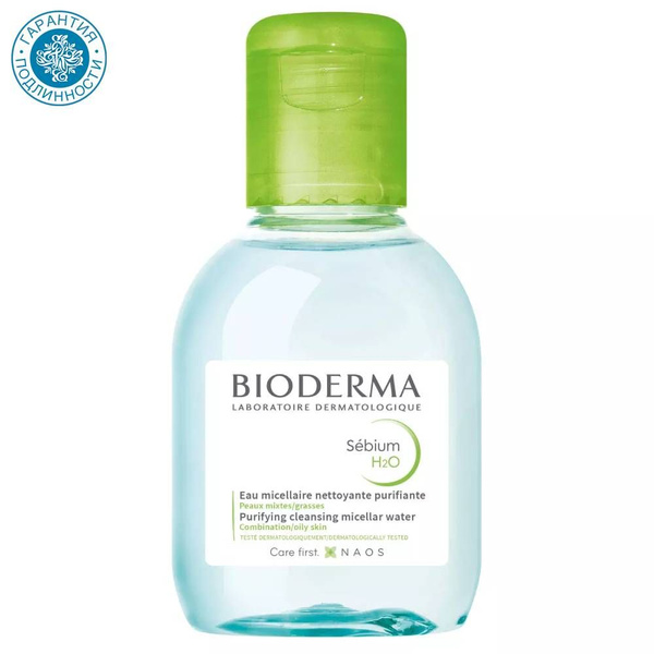 Bioderma Мицеллярная вода для жирной и проблемной кожи Sebium, 100 мл ...
