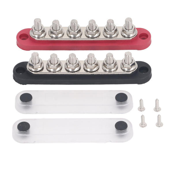 2 шт. клеммная колодка распределения питания M8, медная пластина ...