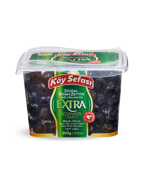 Ikram Koy Sefasi EXTRA 2XS (351-380) Маслины вяленые с косточкой, 600 ...
