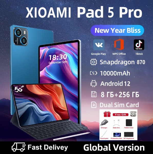 Купить планшет Xioami Pad 5 Pro 12 ГБ + 512 ГБ Android для офиса ...