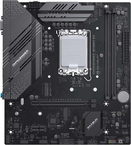 Материнская плата maxsun MS-Challenger B760M D5 купить по низкой цене с ...