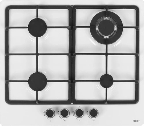 Варочная панель газовая Haier HHX-M64CWW, мощность 8000 Вт ...