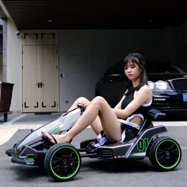 Детский электромобиль kart четырехколесный дрифт-кар с дистанционным ...