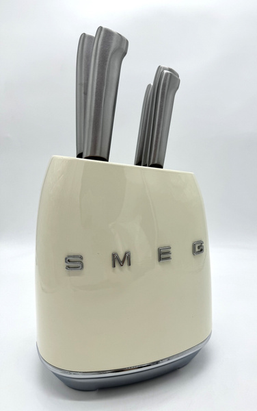 Набор кухонных ножей Smeg, Нержавеющая сталь купить по низкой цене с ...