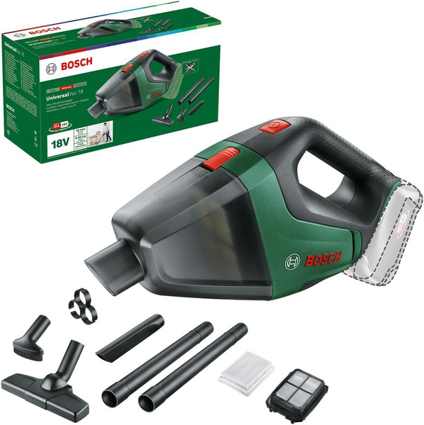 Строительный пылесос Bosch 06033B9102 0.5 л, 18 Вт купить по низкой ...