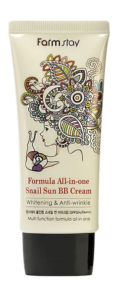 Многофункциональный BB-крем с муцином улитки SPF50+/PA+++ - купить с ...