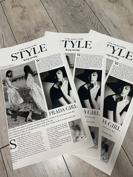 Фотофон "Газета" купить по выгодной цене в интернет-магазине OZON ...