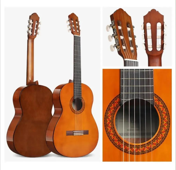 Yamaha Классическая гитара C40 36 дюймов 6-струнная, корпус Ель 39 ...