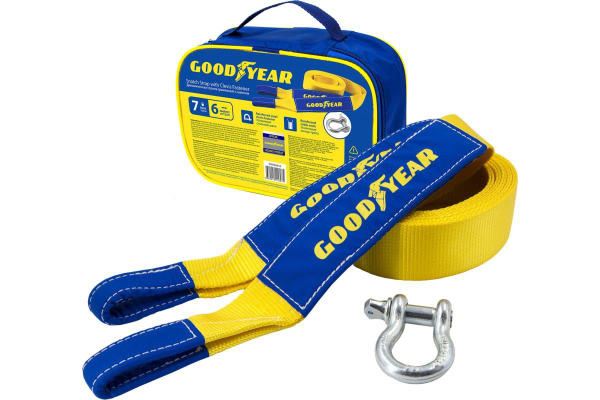 Трос буксировочный, 7 т Goodyear - купить по низким ценам в интернет ...