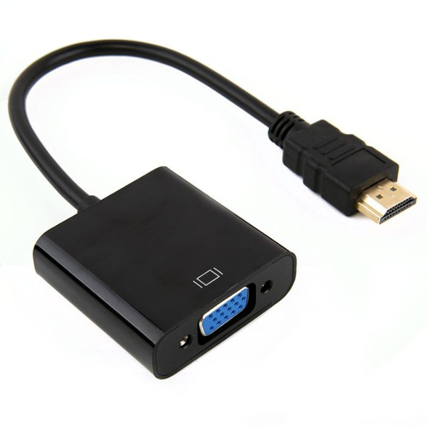 Переходник HDMI VGA + AUX Masak / кабель для видеокарты, монитора ...