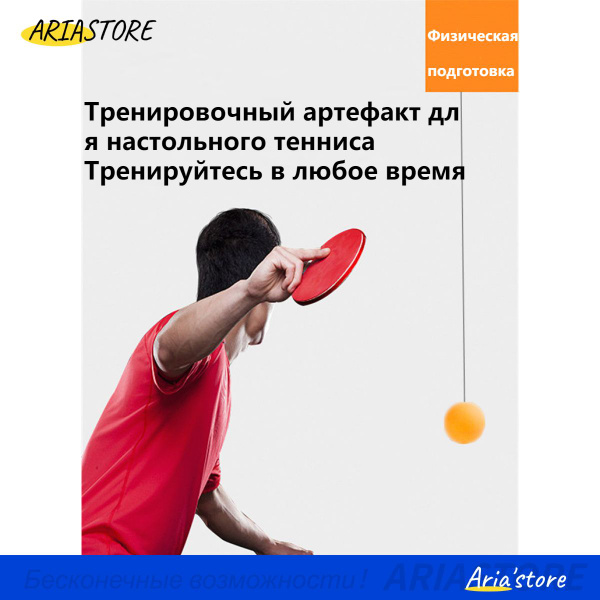 ARIASTORE Тренажер для настольного тенниса купить на OZON по низкой ...