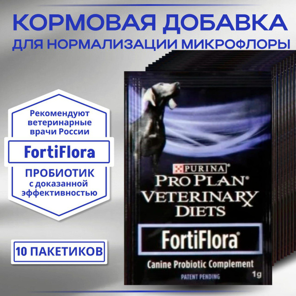 FortiFlora Purina PRO PLAN пробиотик для собак. Фортифлора ...