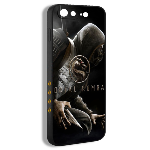 чехол для айфон iPhone 8 Plus Скорпион мортал комбат Scorpion МК ...