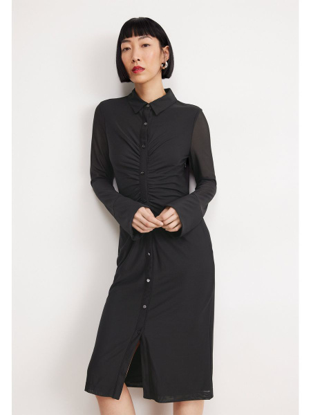 Платье DKNY, Женский, На любой сезон, размер 52, материал Сетка ...