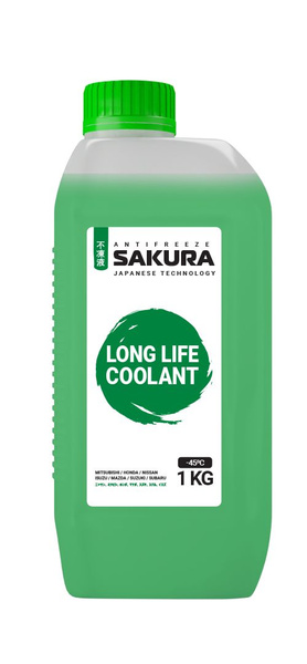 Антифриз Sakura green, Готовый раствор купить по выгодной цене в ...