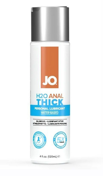 Густой анальный лубрикант на водной основе JO H20 Anal Thick - 120 мл ...