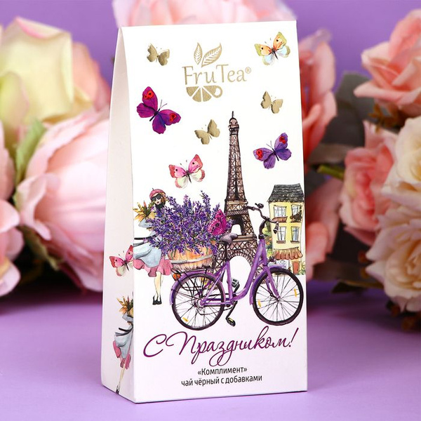 Чай черный листовой FruTea "Комплимент", 50 г - купить с доставкой по ...