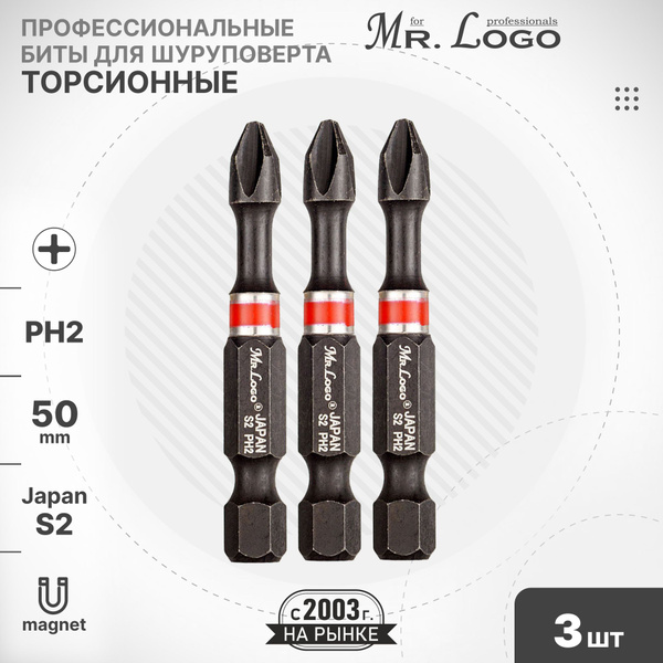 Бита Mr.Logo A795002P_черный матовый, 50 мм - купить по низким ценам в ...