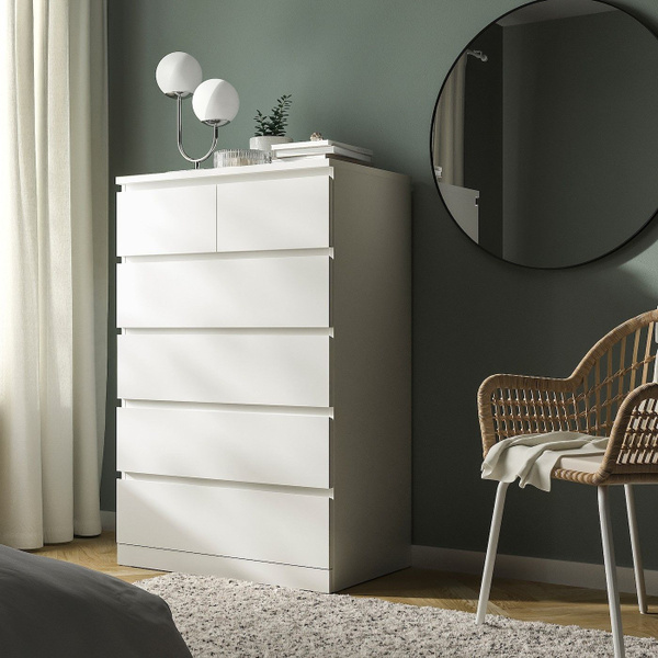 Комод Goodform MALM IKEA (6 ящиков), 80x48x123 см, 6 ящ. - купить по ...