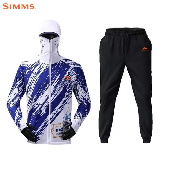 Костюм рыболовный Simms, размер 56 (4XL), На любой сезон, цвет белый ...