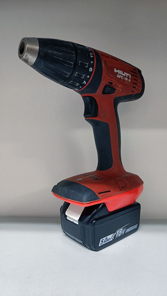 Характеристики Адаптер (переходник) для аккумулятора Drillpro 18V, к ...
