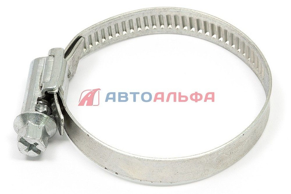 Хомут  32-50мм (червячный) АВТОМАГНАТ (нерж)