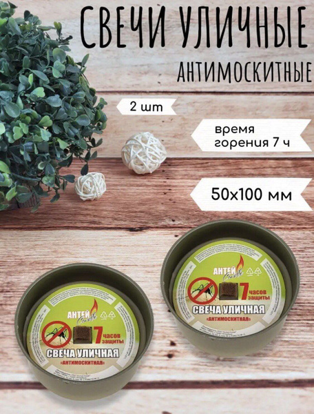 Свеча уличная Buy me, 5 см х 10 см, 2 шт купить по выгодной цене в ...