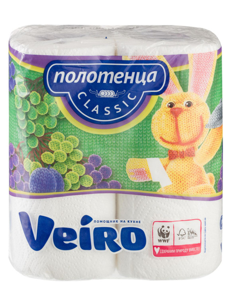 Veiro Бумажные полотенца, 2 шт. - купить с доставкой по выгодным ценам ...
