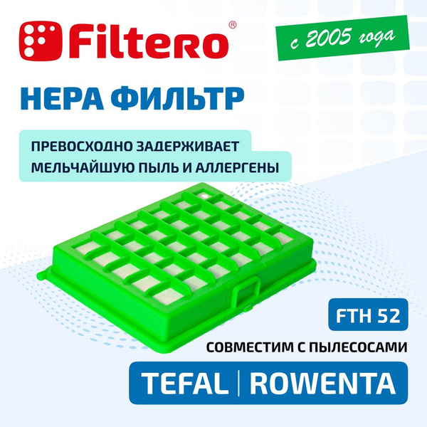 HEPA фильтр совместим с пылесосами Tefal (Тефаль) TW 24 TW 52.. City ...