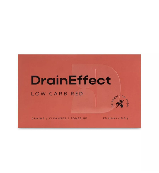 Дренирующий напиток Драйнэффект Draineffect RED Low Carb ...