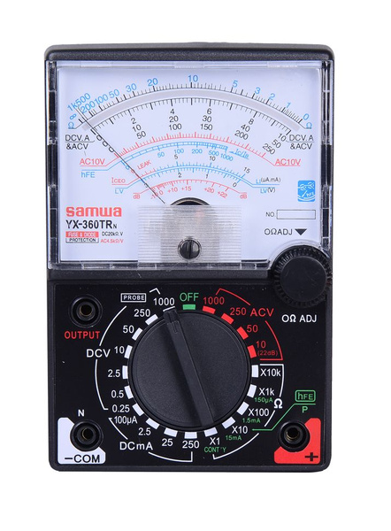 Мультиметр YX360TRN (стрелочный, постоянное напряжение: до 1 кВ ...