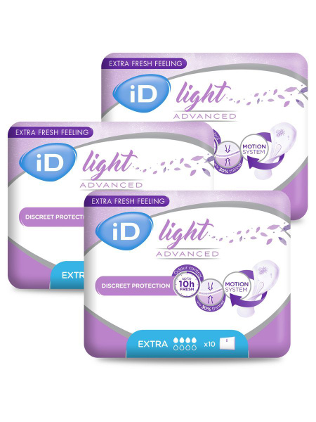 Урологические прокладки iD Light Advanced Extra 10 шт - купить с ...