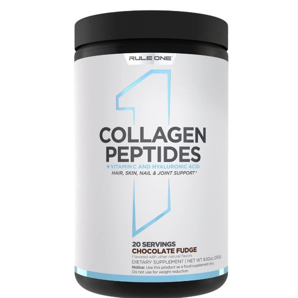 Rule One, COLLAGEN PEPTIDES, Коллаген, 20 порций (Шоколадная помадка ...