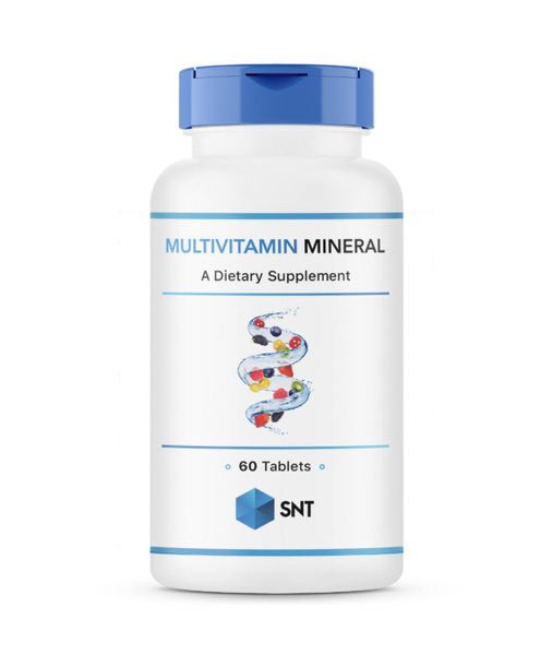 SNT, Multivitamin Mineral, Мультивитамины 60 таблеток - купить с ...