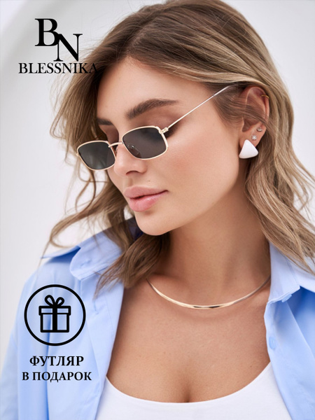 Очки солнцезащитные модные имиджевые ретро - купить с доставкой по ...