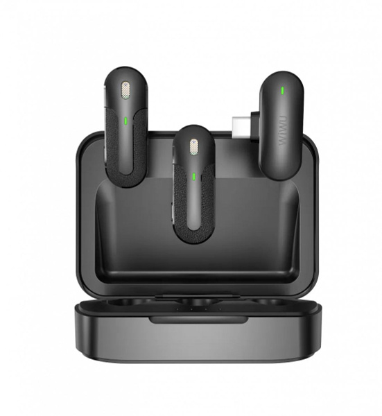 Микрофон Wiwu Беспроводной петличный WiWU wi-wm002 Type C с активным ...