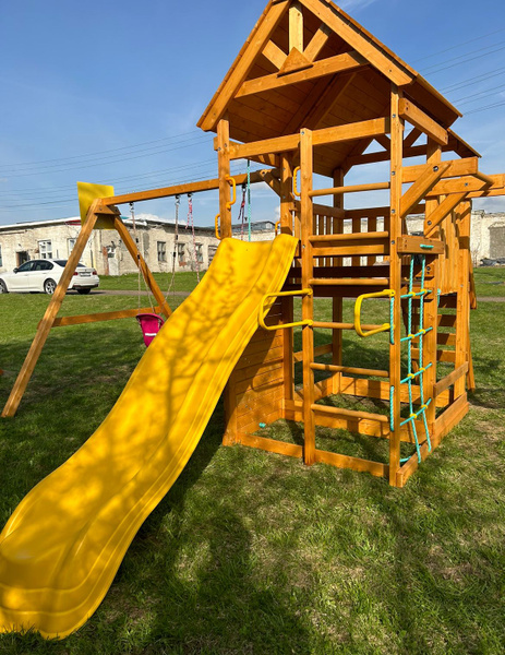 Детская игровая площадка уличная BelbergKids KD3 с гнездом 100см ...