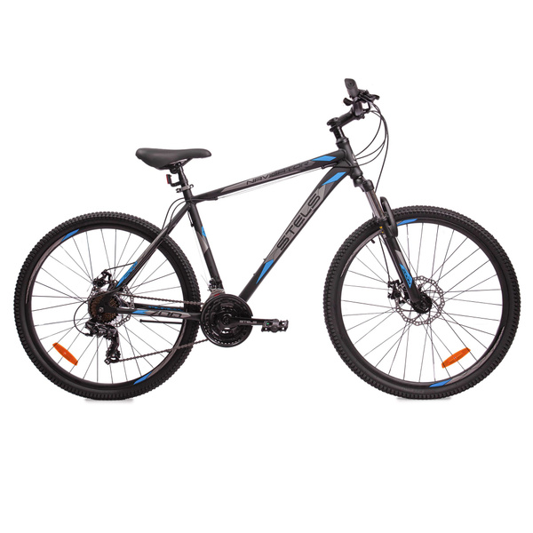 Горный велосипед Stels - Navigator 700 MD 27,5 F020 (2023), 19, Черный ...