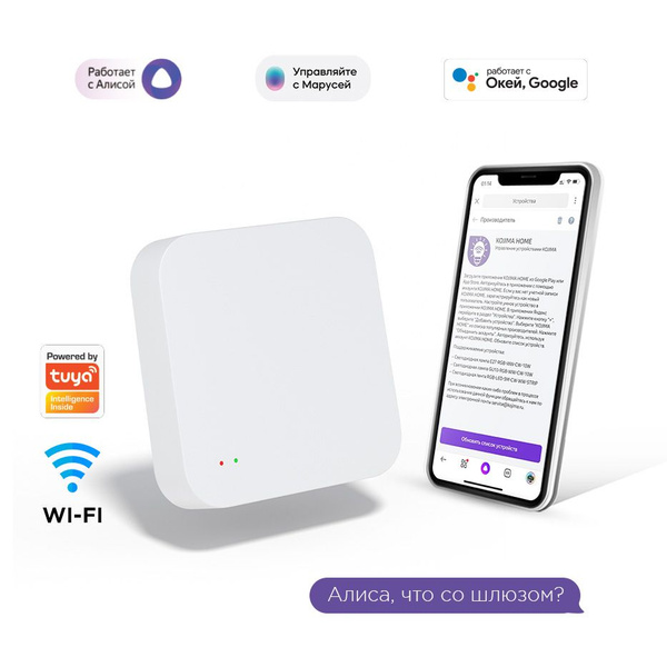 Умный беспроводной шлюз Zigbee MINI - купить с доставкой по выгодным ...