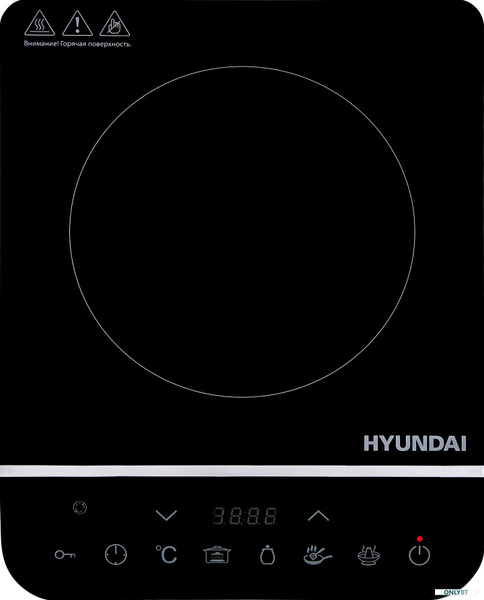 Индукционная плита Hyundai HYC-0104, черный - купить по выгодной цене в ...