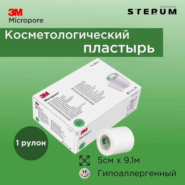 Косметологический пластырь 3M micropore - купить с доставкой по ...