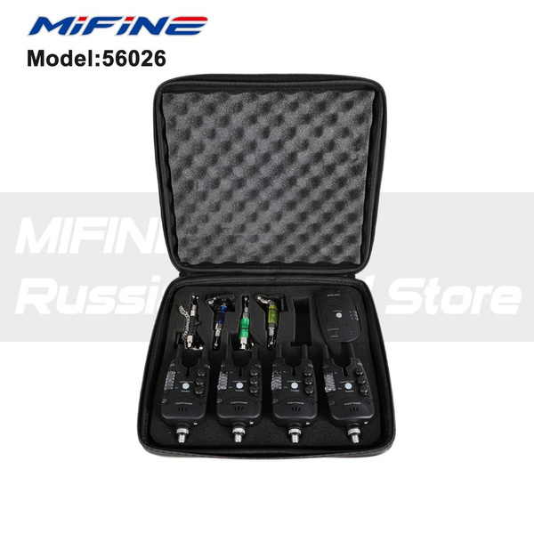 Сигнализатор поклёвки MIFINE CARP FISHING BITE ALARM (4+4) 56026 ...