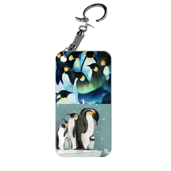 Брелок Пингвин (Penguin) №11, металлический, 5x2.5 см - купить с ...